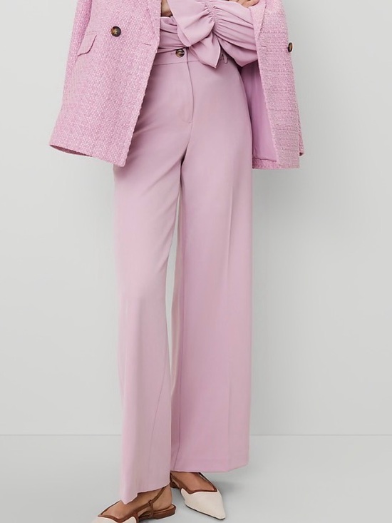 Ann Taylor Pants - NWOT Ann Taylor Perfect Wide-Leg Pants in Dusted Orchid Size 6